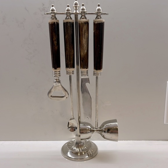 Bar Set 5 Piece - never used - Picture 1 of 10